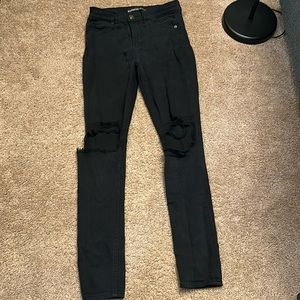 Black Express Skinny Jeans Size 6
